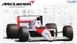 McLaren MP4/5 Monaco/Spain GP 1/20